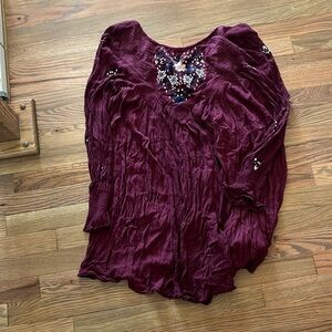 Free people embroidered dress